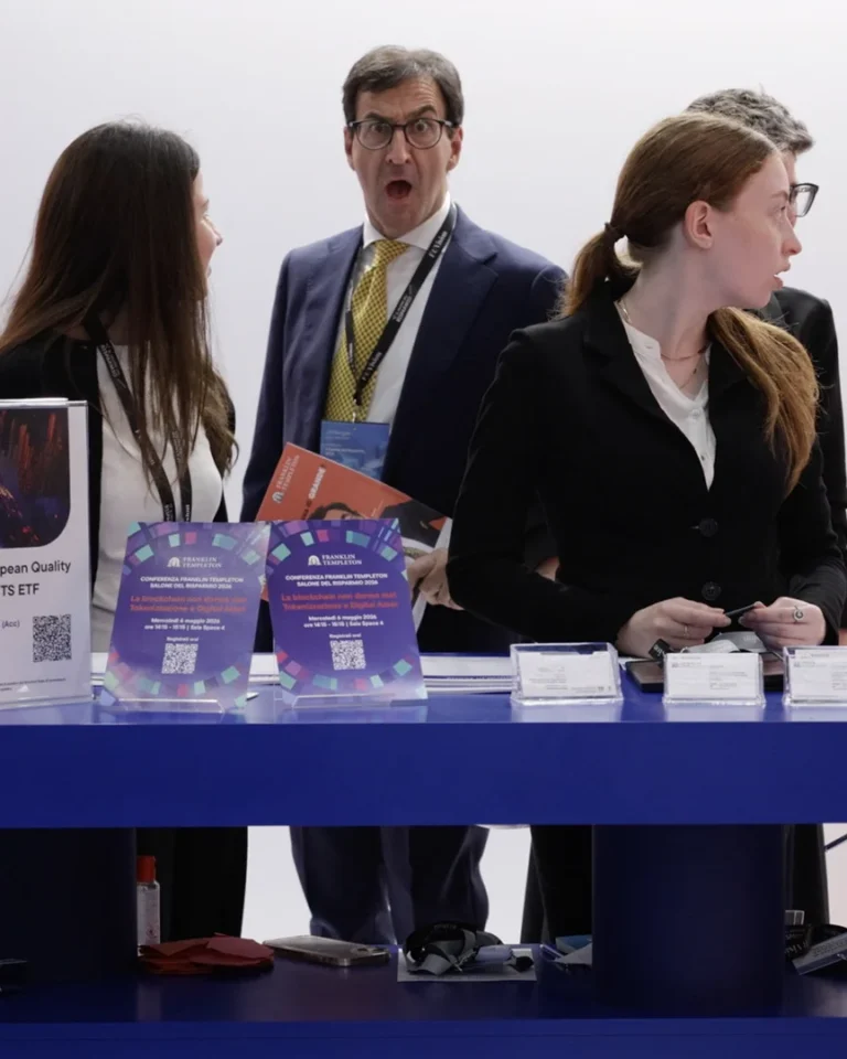 Salone del Risparmio 2026 - Franklin Templeton - Matteo Caremoli - below the line advertising campaign by Antiorario Creative Agency