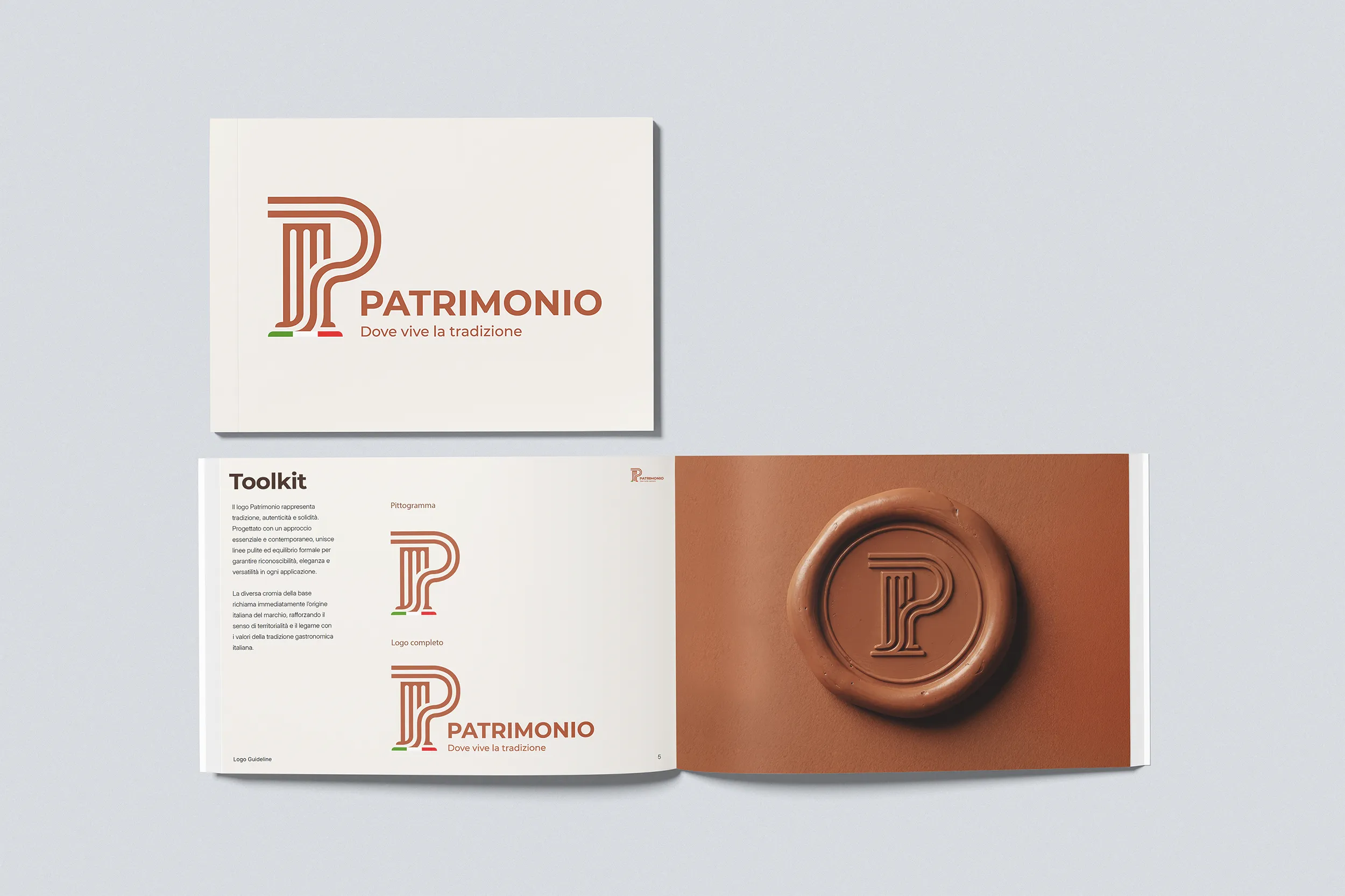 METRO - Patrimonio - logo and identity design by Antiorario Agency